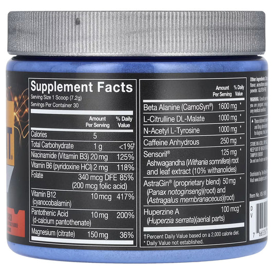 BodyTech, Flash Point, Concentrado Pré-treino, Ponche de Frutas, 216 g (7,6 oz)