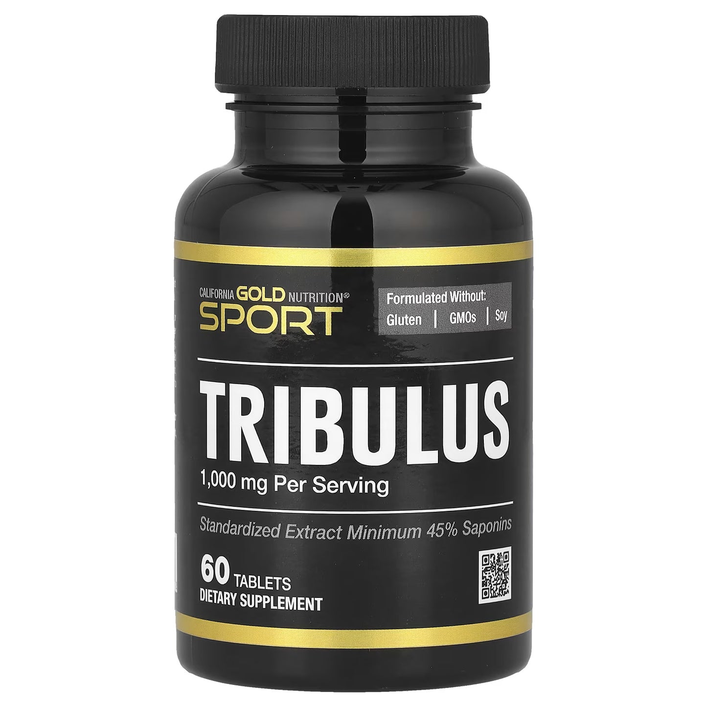 California Gold Nutrition, Sport, Tribulus, 1.000 mg, 60 Comprimidos