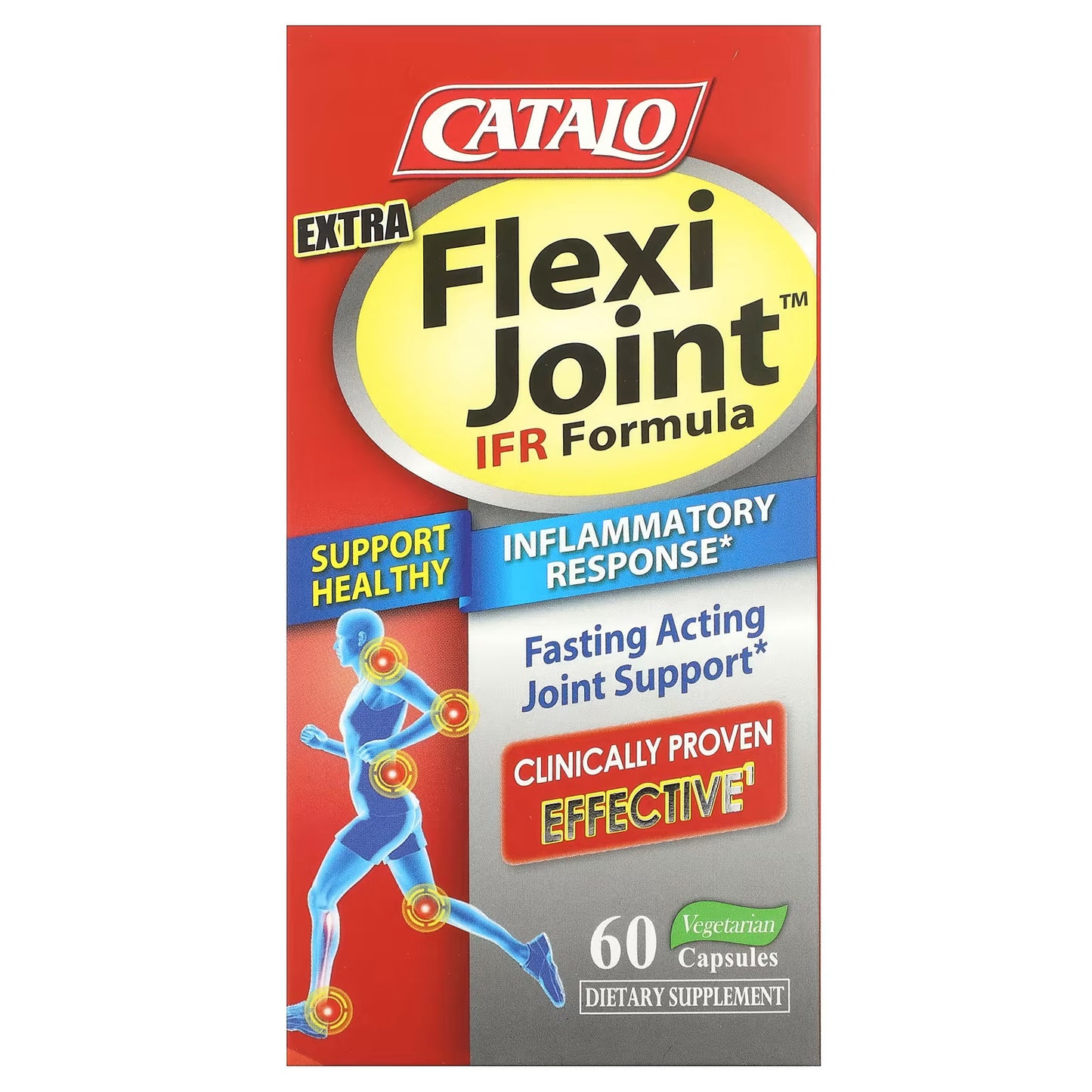 CATALO, Articulação Extra Flexi, Fórmula IFR, 60 Cápsulas Vegetarianas