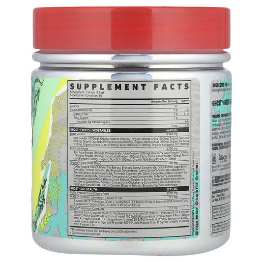 Ghost, Verduras, Original, 285 g (10 oz)