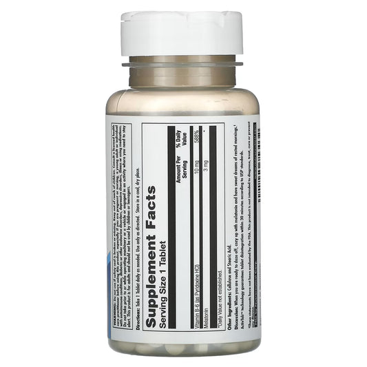 KAL, Melatonina, 3 mg, 60 Comprimidos