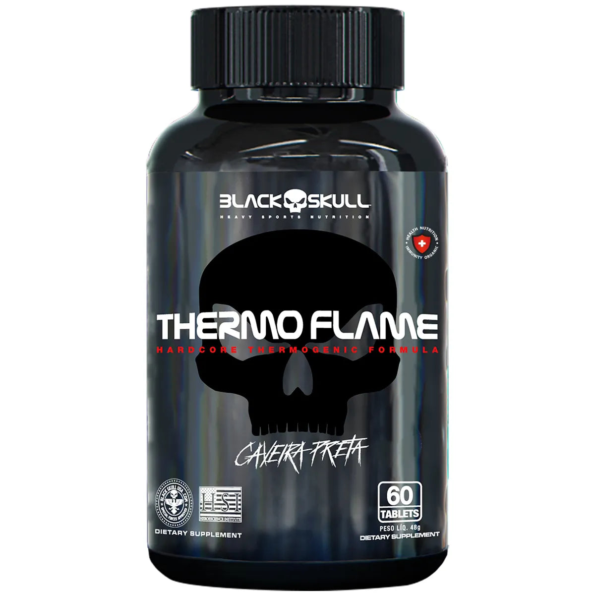 Black Skull, Thermo Flame, 120 tabletes