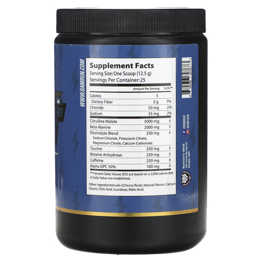 6AM Run, Bolt, Fórmula de Treinamento Extremo, Explosão de Cítricos, 312,5 g (11,02 oz)