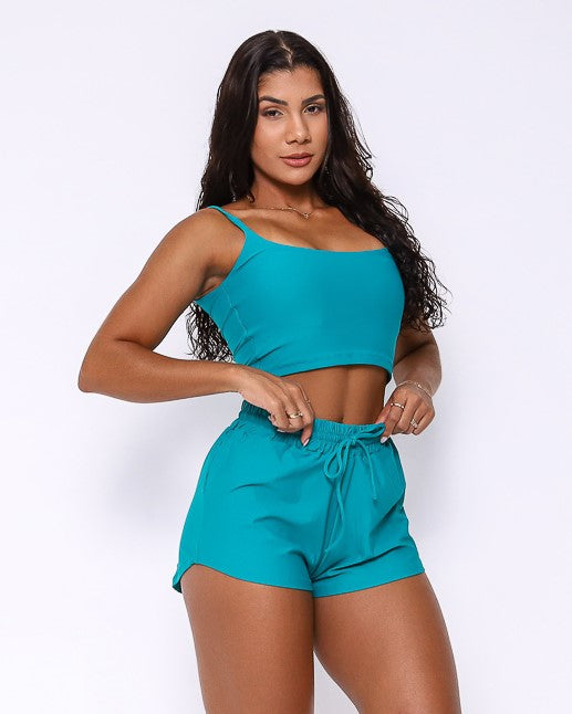 Conjunto Short Boxer Light Jade, Tamanho Único