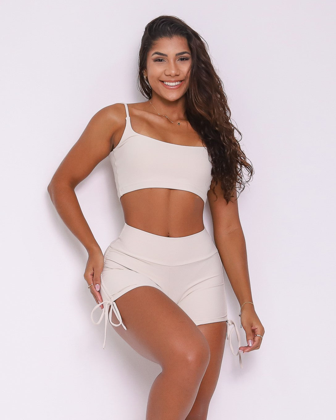Conjunto Short Cross Light Organic, Tamanho Único