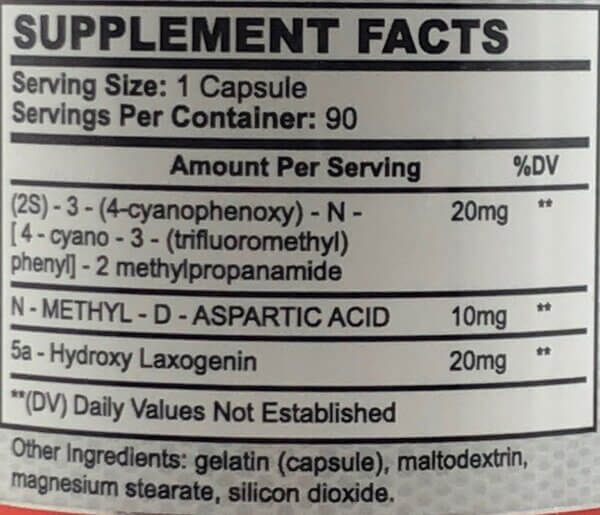 OSTARINE MK-2866 20mg BIO-GEN INNOVATIONS 90 CÁPSULAS
