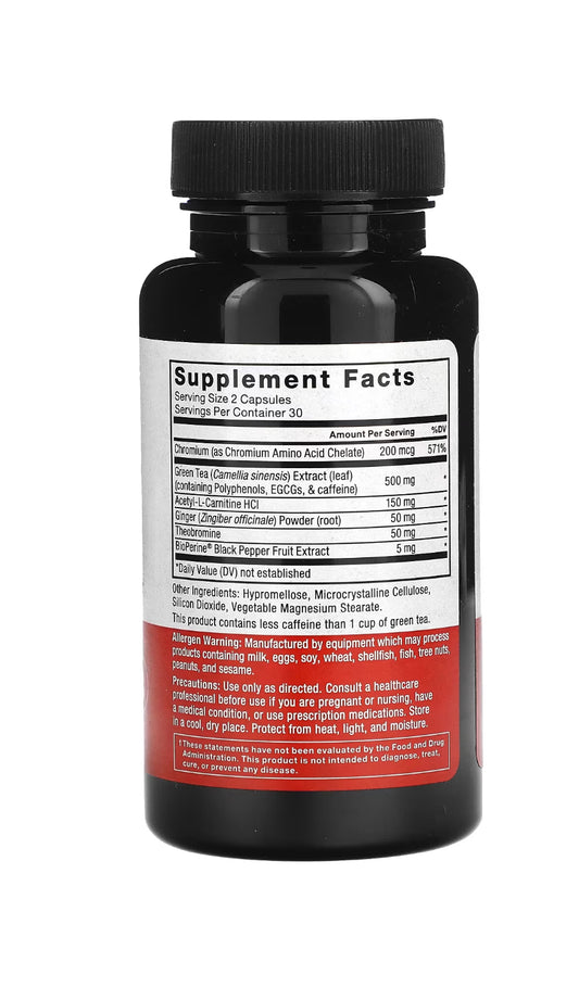 Force Factor, Queimador de Gordura Feminina, 60 Cápsulas Vegetais