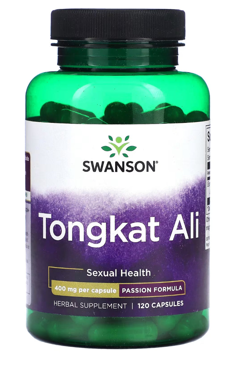 Swanson, Tongkat Ali, 400mg, 120capsulas