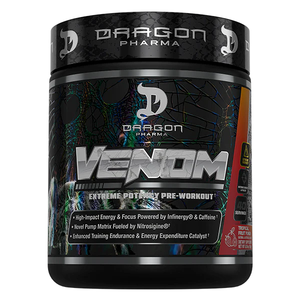 Dragon Pharma, Venom, 196g, Tropical Fruit Punch