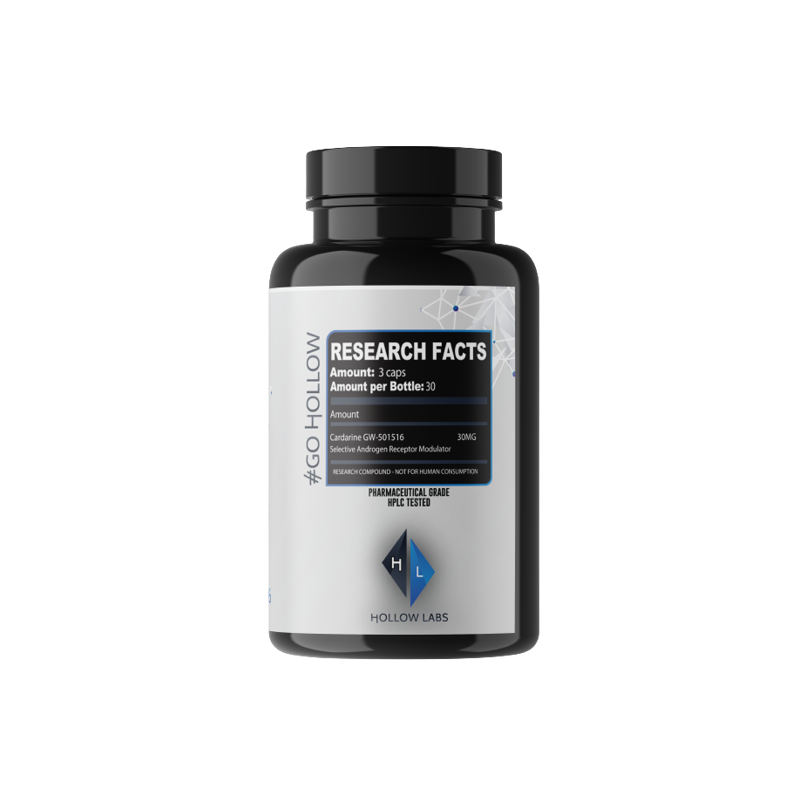 Shred Research Hollow Labs – MK-677 10mg + LGD-4033 5mg + RAD-140 10mg | Stack Avançado | 90 Cápsulas