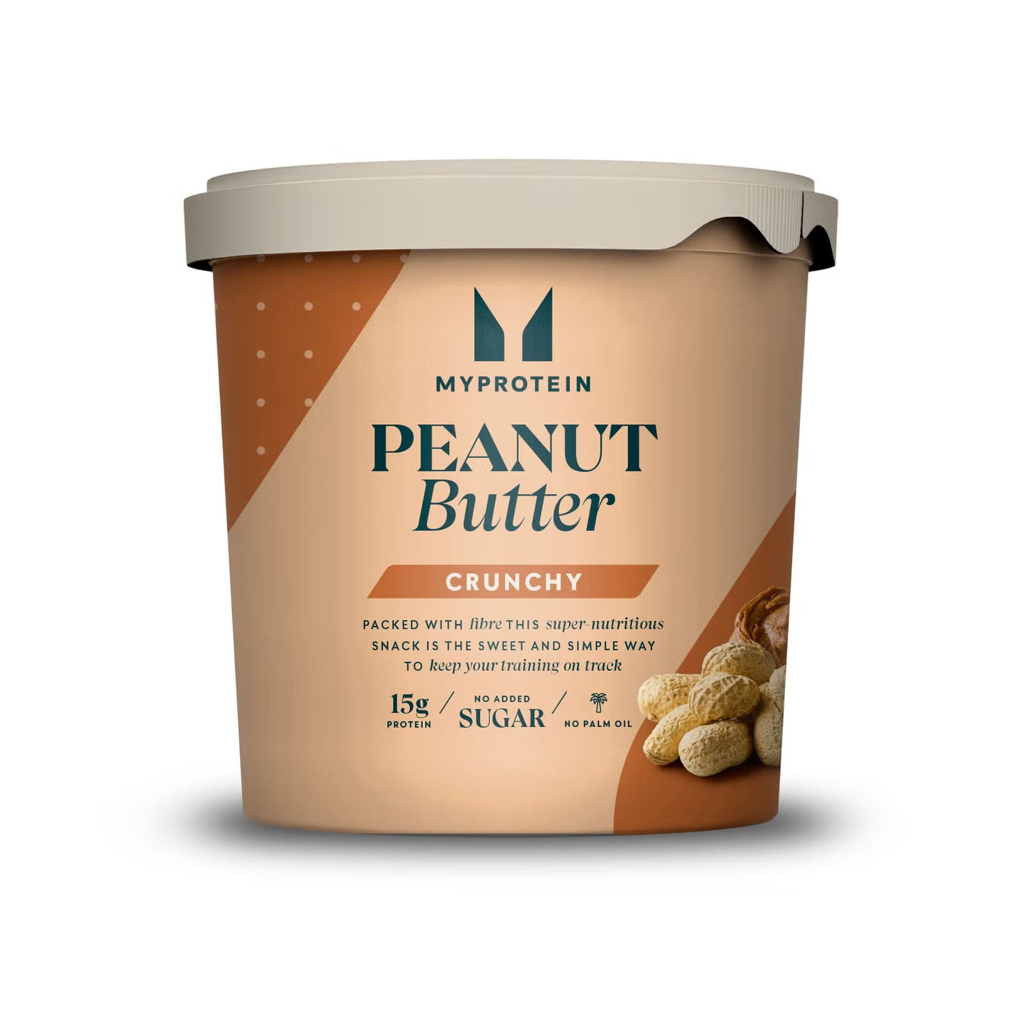 Myprotein, Pasta de Amendoim Totalmente Natural, 1kg, Crocante