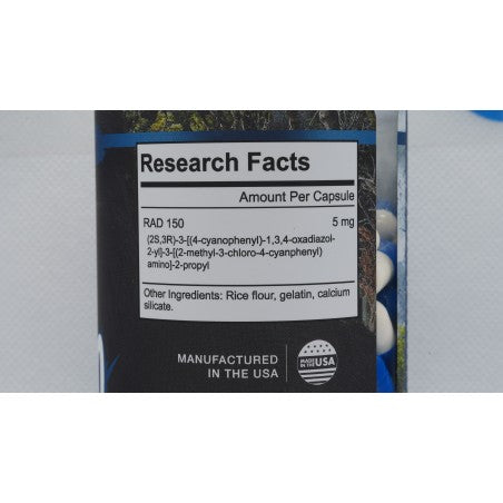 Lawless Labs Tlb150 - Rad150 Sarms 5 mg 90 Cápsulas