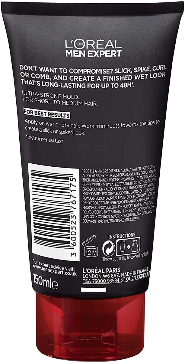 Buy L'Oreal Paris Men Expert Hair Gel Invisi Control Neat Look