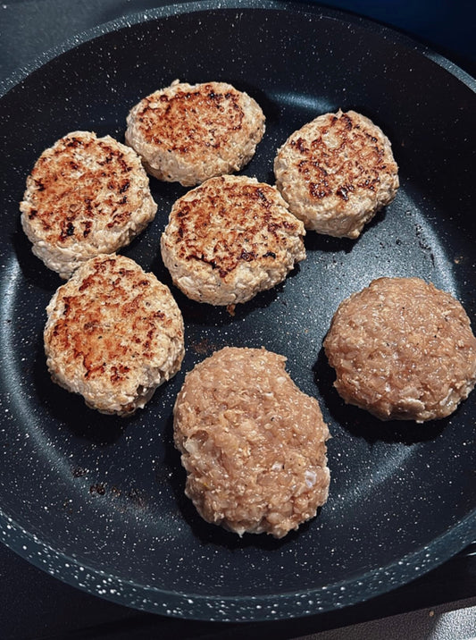 Receita Saudável: Hambúrguer de Frango Caseiro