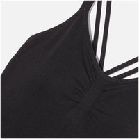 Women's Shape Seamless Vest BLACK NEW SIZE M.