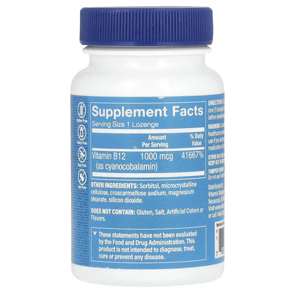 The Vitamin Shoppe, Vitamina B12, 1.000 mcg, 100 Pastilhas