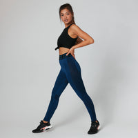 Women's Core Curve Leggings IBIZA BLUE SIZE S.