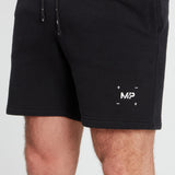 MP Men's Central Graphic Shorts Black SIZE M