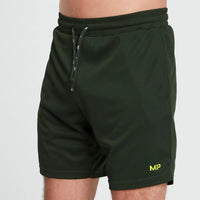 MP Men's Graphic Training Shorts dark green SIZE XXXL.