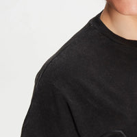 MP X Zack George Women's Acid Wash Crop T-Shirt Black ZISE XL