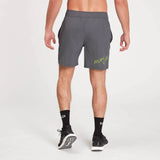 Men's Graphic Running Shorts CARBON SIZE M.