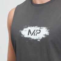 MP Men's Chalk Graphic Tank Top Carbon SIZE XL.