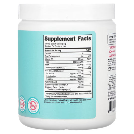 Nutricost, Mulheres, BCAA, Limonada de Morango, 330 g (11,6 oz)