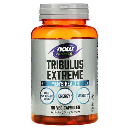 NOW Foods, Tribulus Extreme, Saúde Masculina, 90 Cápsulas Vegetais