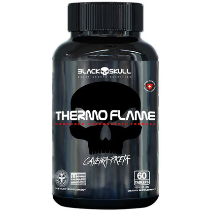 Black Skull, Thermo Flame, 120 tabletes