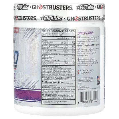 EHPlabs, Fantasmas, Oxyshred, Queimador de Gordura Termogênico, Ecto Freeze, 330 g (11,64 oz)