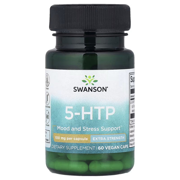 Swanson, 5-HTP- Extra Strength, 60Tablets, 100mg
