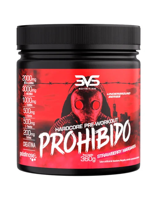 3VS, Prohibido, 360g, Sabor Strawberry Margarita