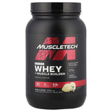 MuscleTech, Platinum Whey + Construtor de Músculos, Creme de Baunilha, 817 g (1,8 lb)