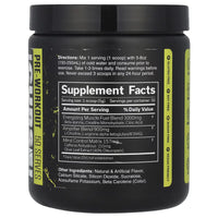 JNX Sports, The Curse!®, Pré-treino, Adrenalina de Limão, 250 g (8,8 oz)