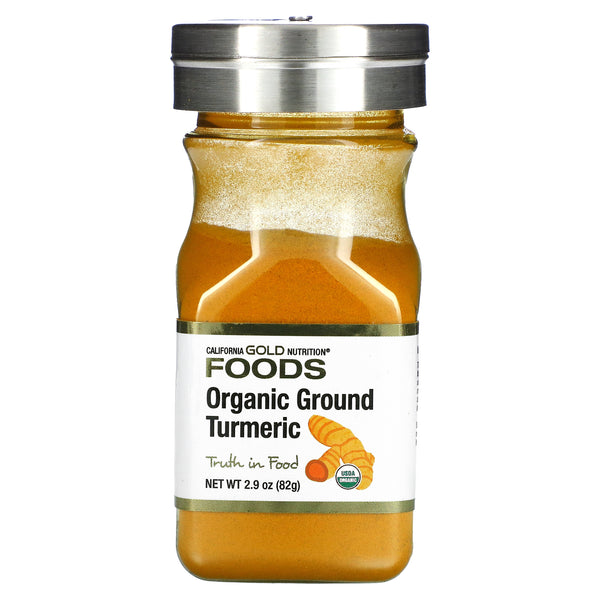 California Gold Nutrition, Organic Turmeric, 2.9 oz