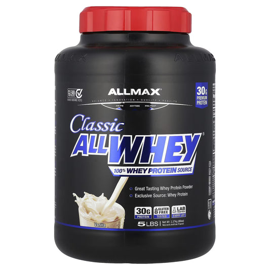 ALLMAX Nutrition, AllWhey Classic, 100% Whey Protein, Baunilha (2.27 kg)