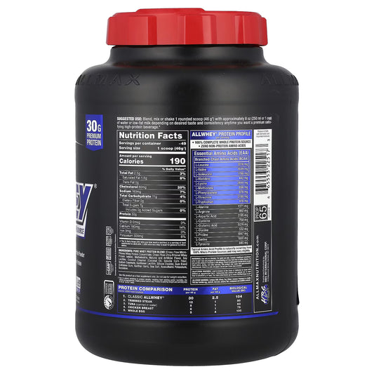 ALLMAX Nutrition, AllWhey Classic, 100% Whey Protein, Baunilha (2.27 kg)