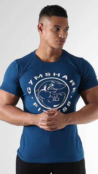 gymshark original Fitness T-Shirt - Atlantic Blue SIZE M.