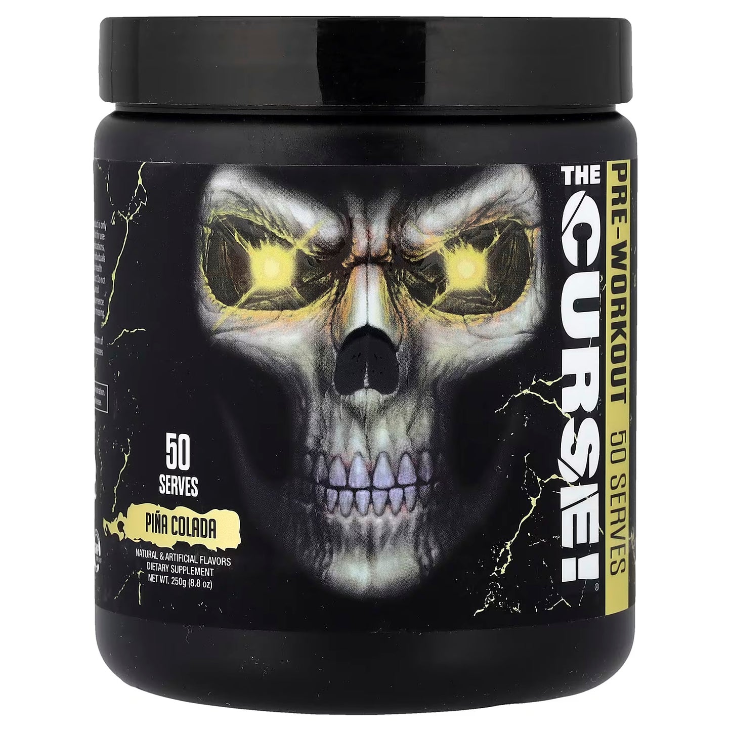 JNX Sports, The Curse, Pré-treino, Pina Colada, 250 g (8,8 oz)