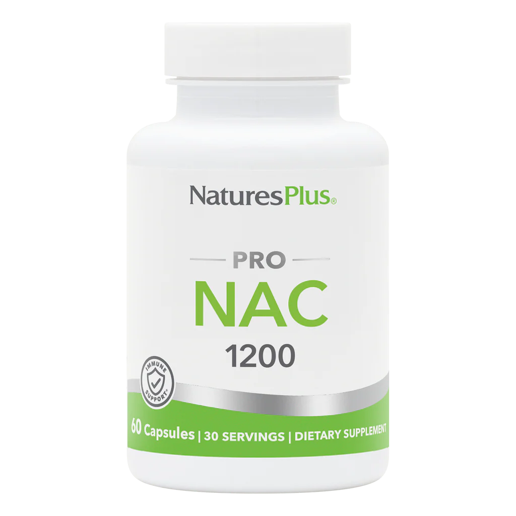 NAC 1200 mg Pro – N-Acetil L-Cisteína | 60 Cápsulas | Antioxidante Avançado