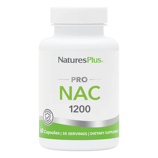NAC 1200 mg Pro – N-Acetil L-Cisteína | 60 Cápsulas | Antioxidante Avançado