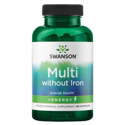 Swanson, Multi sem ferro, 90 capsulas