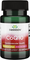 Swanson, CoQ10, High Potency, 100 mg, 50 Softgels
