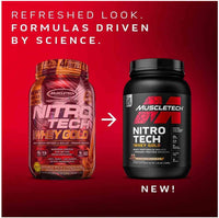 MuscleTech, Performance Series Nitro Tech 100% Whey Gold Double Rich Chocolate (921 g)