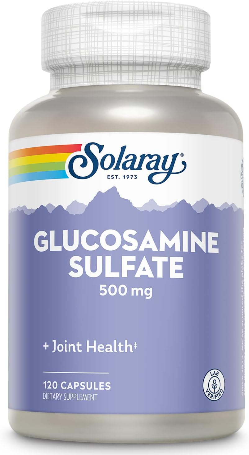Solaray, Sulfato de Glicosamina, 500 mg, 120 Cápsulas