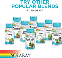SOLARAY Respiration Blend SP-3 | Herbal Blend w/Cell Salt Nutrientes para Ajudar a Suportar uma Respiração Saudável | Não OGM, Vegan | 50 Porções | 100 VegCaps