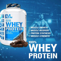 EVLution Nutrition, 100% Whey Protein, Chocolate Duplo Rico, 5 lb (2,268 kg)