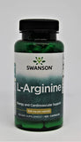 Swanson Aminoácido L-Arginina 500 miligramas 100 cápsulas