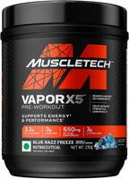Muscletech Vapor X5 Pre-Workout framboesa azul (30 porções)