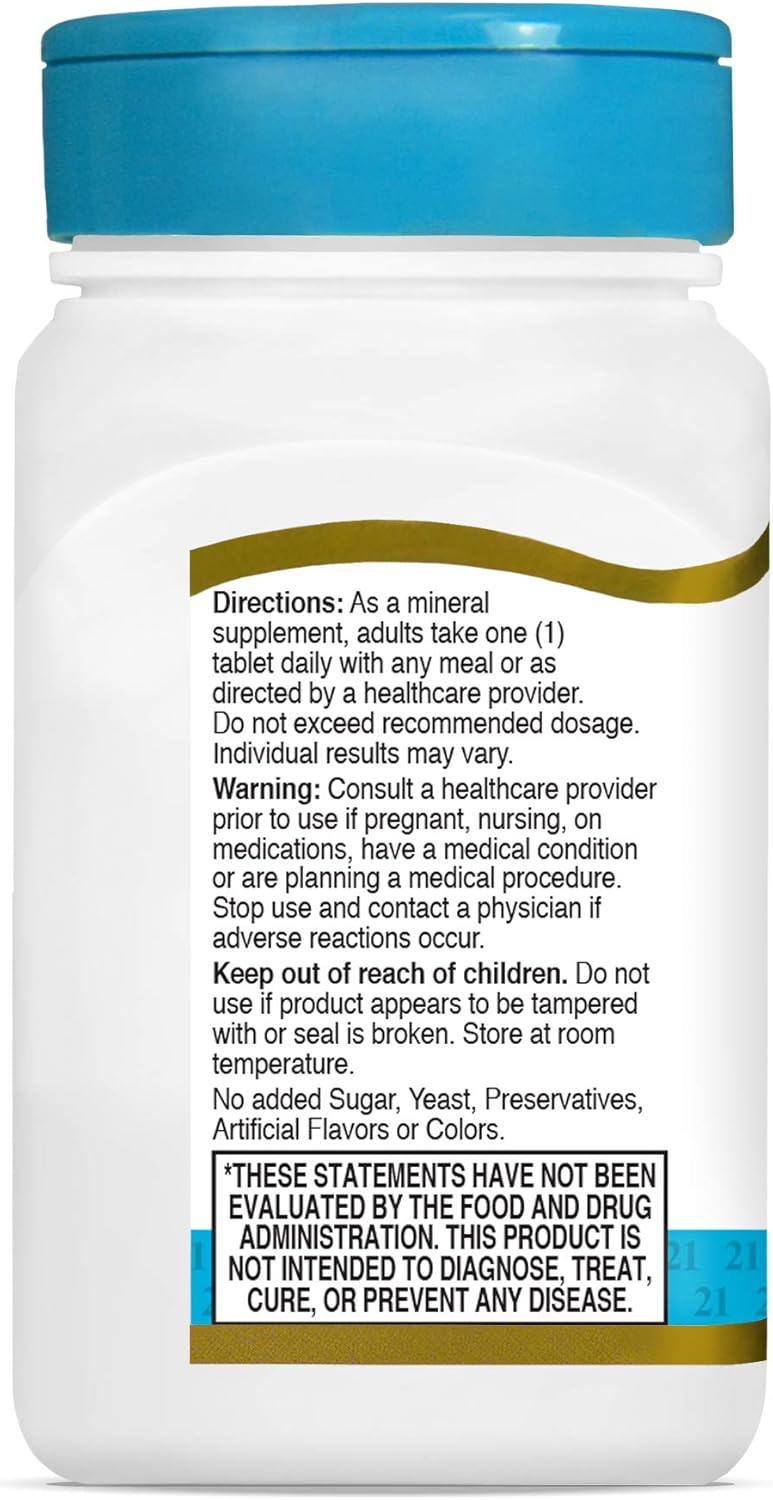 Potassium Gluconate 595 mg – 21st Century | 110 Tabletes